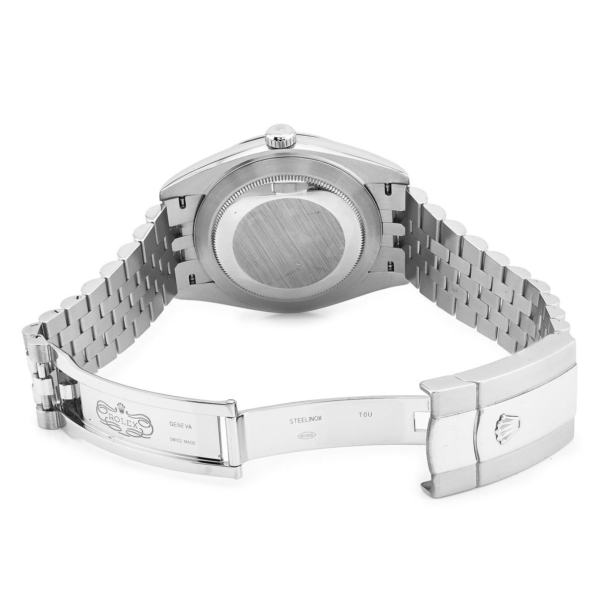 41MM Rolex DJ Stainless Steel Blue Face Jubilee Band  — view 8