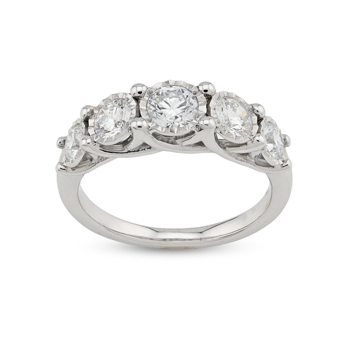 925 Silver 1 CT Lab Diamond Women Ring — view 1