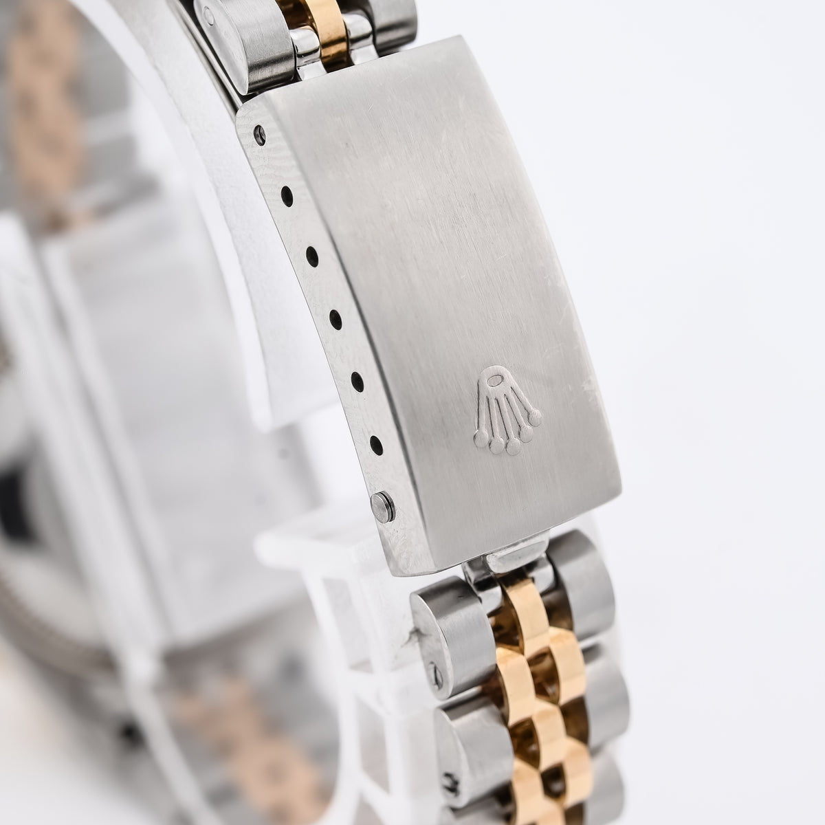 26MM Rolex Datejust 1.25 CT Natural Diamond Bezel and Dial, MOP Face 2 Tone Jubilee Band Watch — view 8