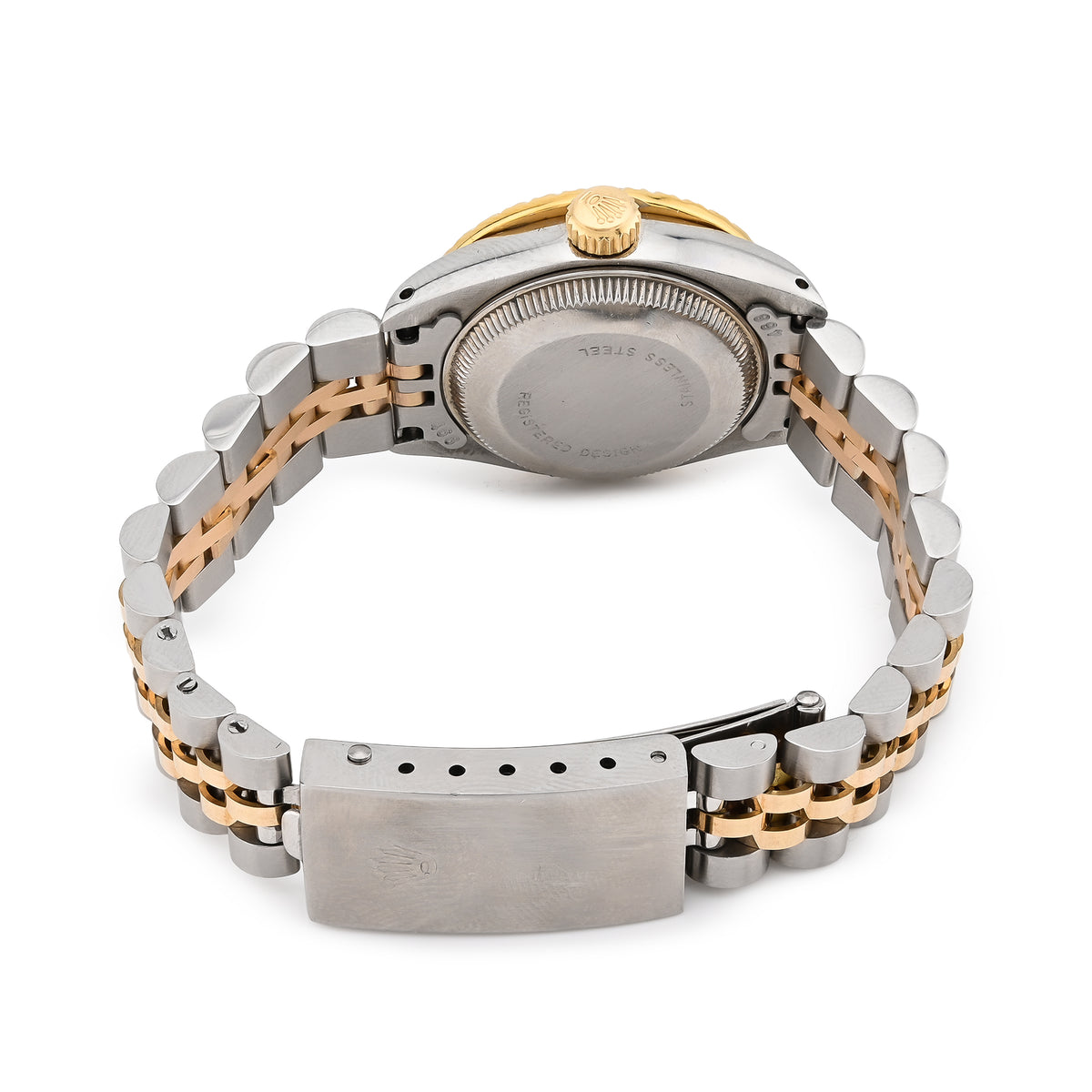 26MM Rolex Datejust 1.25 CT Natural Diamond Bezel and Dial, MOP Face 2 Tone Jubilee Band Watch — view 6