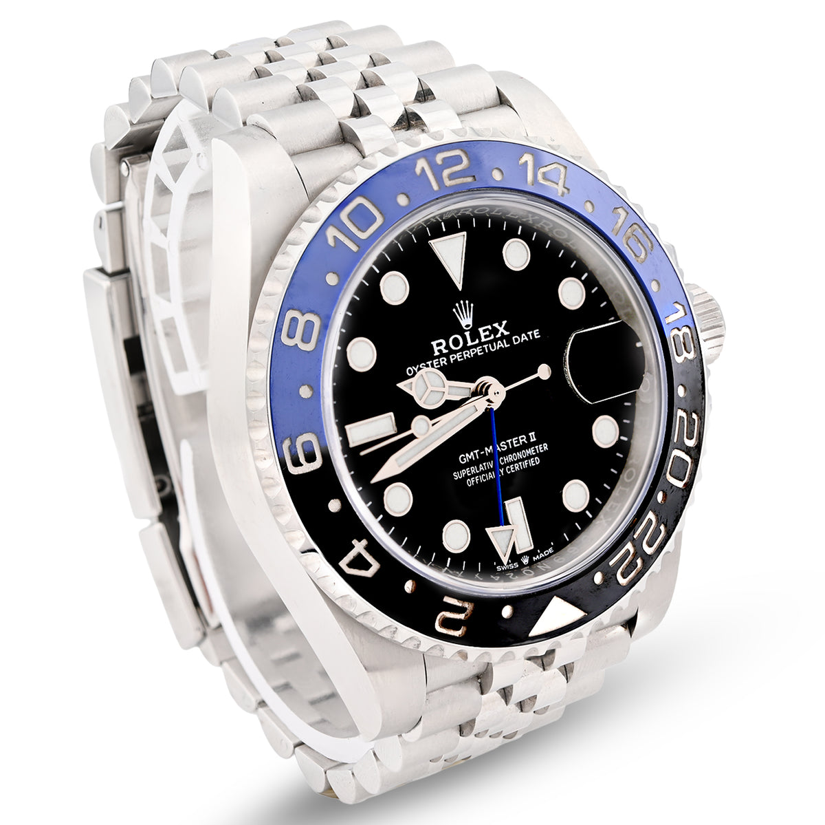 40MM Batgirl Rolex Jubilee Band Box & card Stainless Steel — view 3