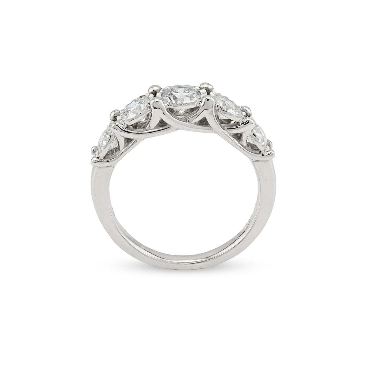 925 Silver 1 CT Lab Diamond Women Ring — view 4